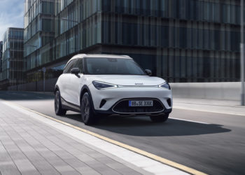 Mercedes-Benz представили электрокар Smart