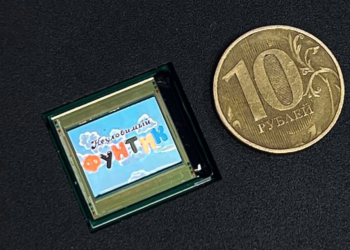 Ростех показал первый OLED-дисплей отечественного производства