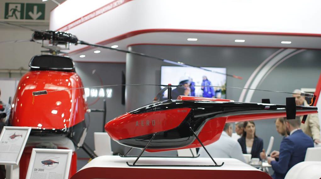 Российская компания «Аэромакс» представила беспилотные грузовые вертолеты