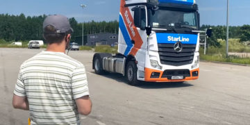 Беспилотный грузовик российской компании «СтарЛайн» испытают на трассе М11