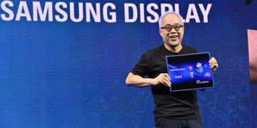 Intel и Samsung представили ПК со скручивающимся дисплеем