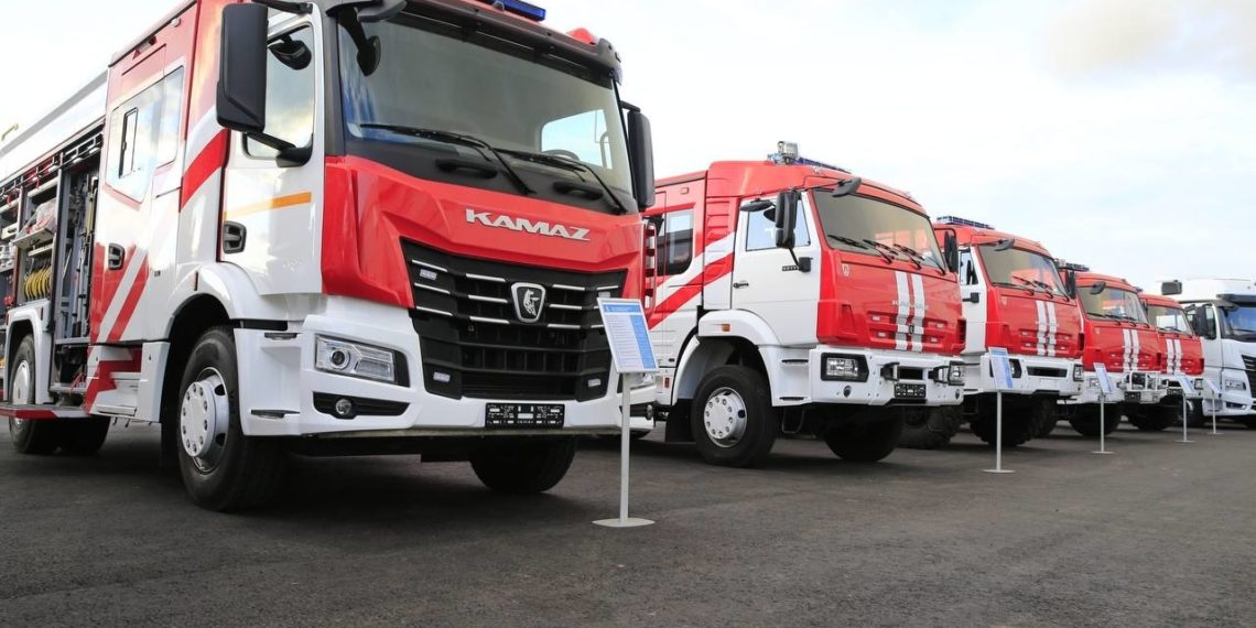 «Камаз» представил новые пожарные машины
