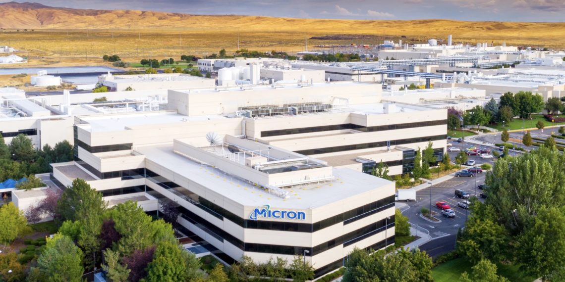 Micron начали строительство завода по производству чипов в Айдахо