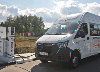 В продажу поступила «ГАЗель» с электродвигателем