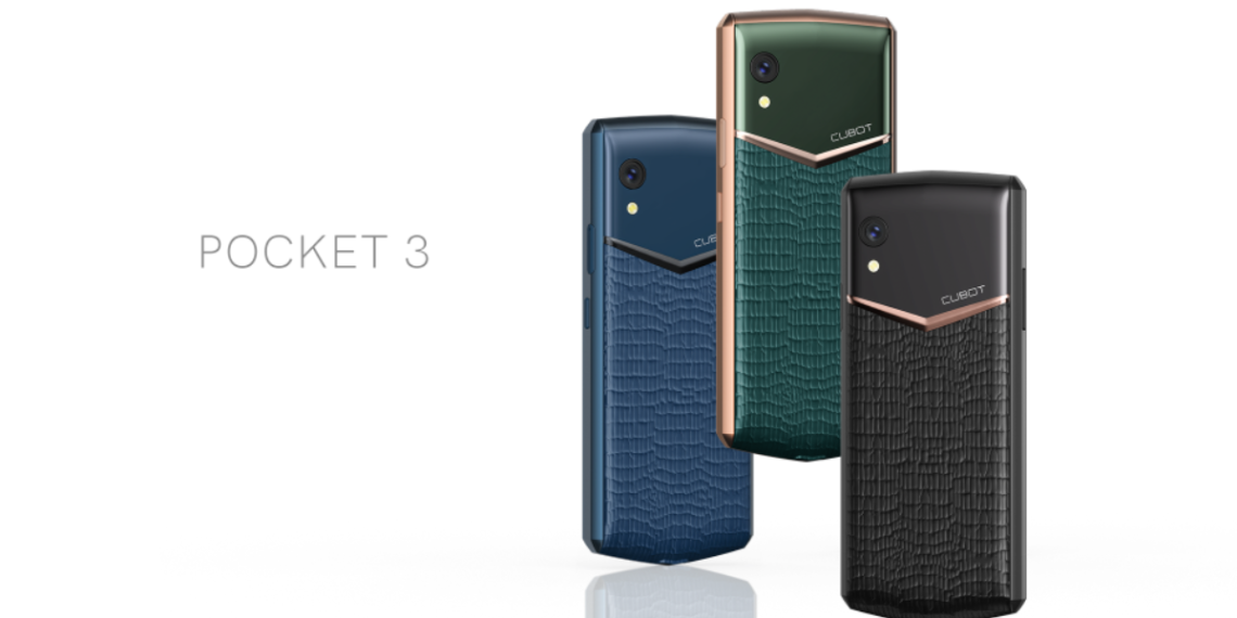 Представлен миниатюрный смартфон Cubot Pocket 3