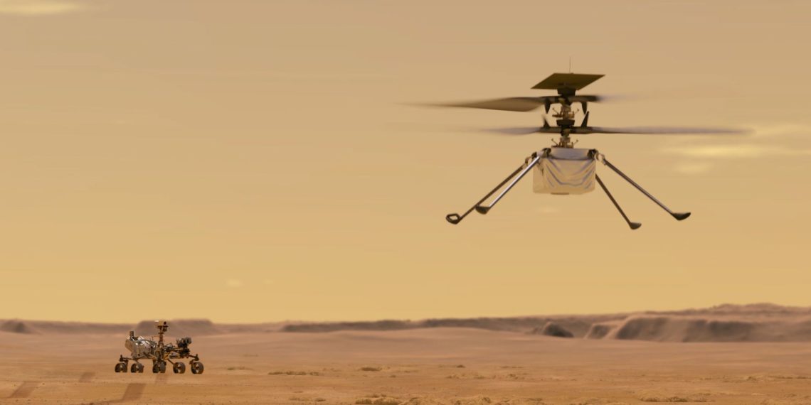 Беспилотный вертолет Ingenuity зафиксировал неопознанный объект на Марсе