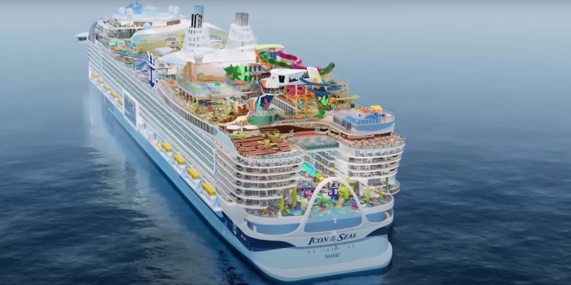 Самый большой в мире круизный лайнер Icon of the Seas будет работать на сжиженном газе