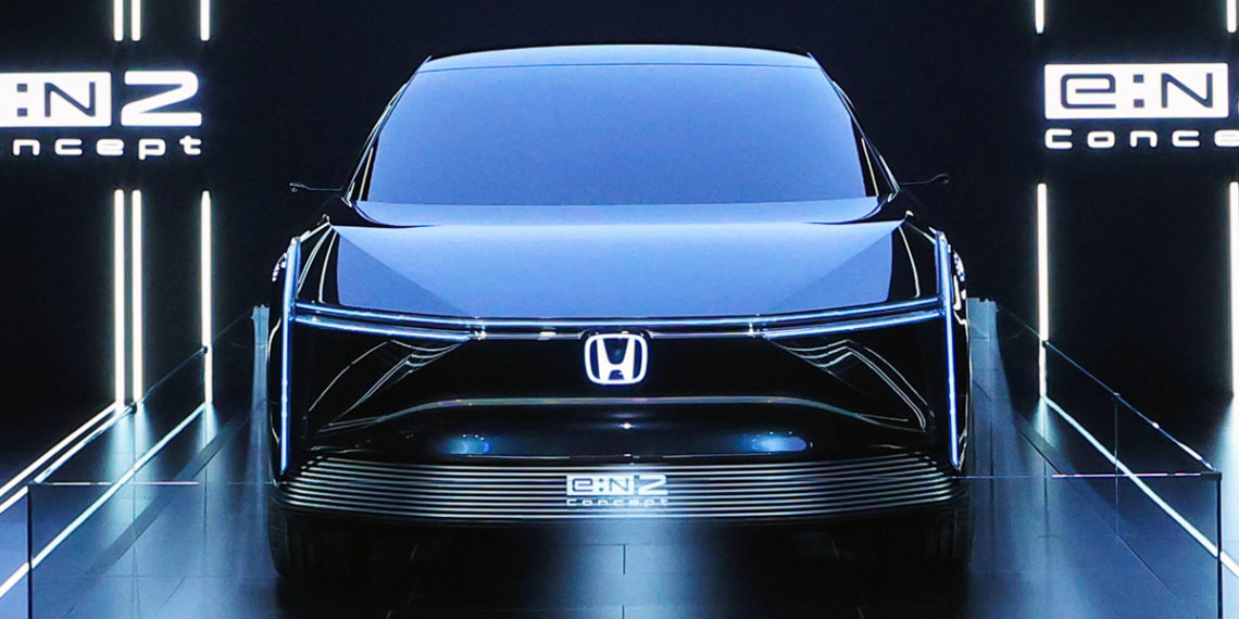 Представлен концептуальный электрокар Honda e:N2 Concept