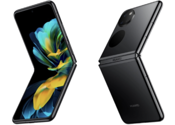 Представлен раскладной телефон с гибким дисплеем Huawei Pocket S