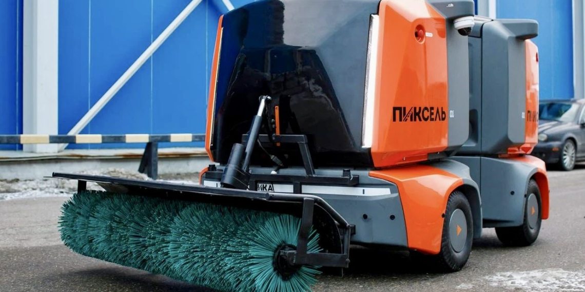 На улицах Москвы появятся беспилотные роботы-уборщики