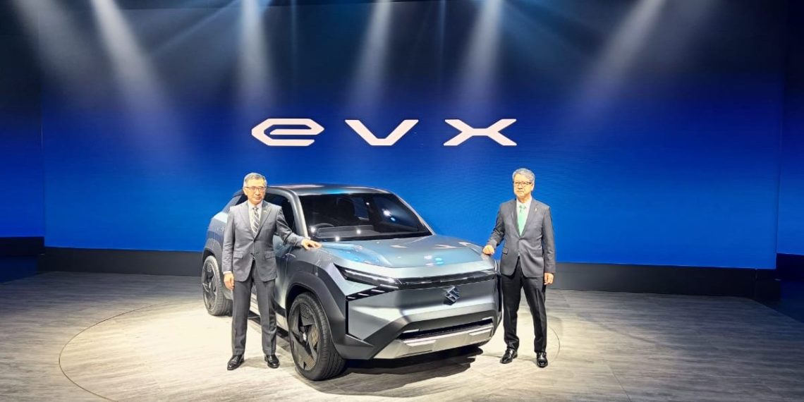 Suzuki представила концепт своего первого электрокроссовера eVX