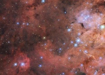 Телескоп Хаббл сделал снимок туманности Тарантул