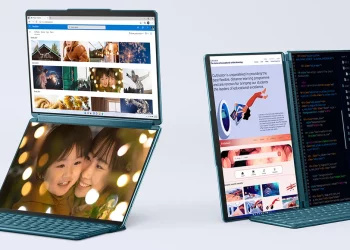 Lenovo анонсировала ноутбук с двумя сенсорными экранами