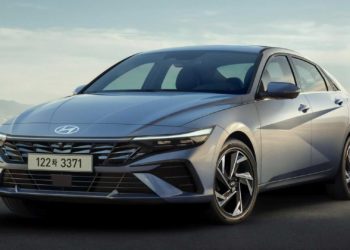Первые изображения автомобиля Hyundai Elantra 2024