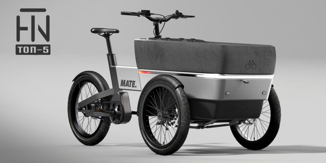ТОП 5 интересных грузовых велосипедов с электроприводом