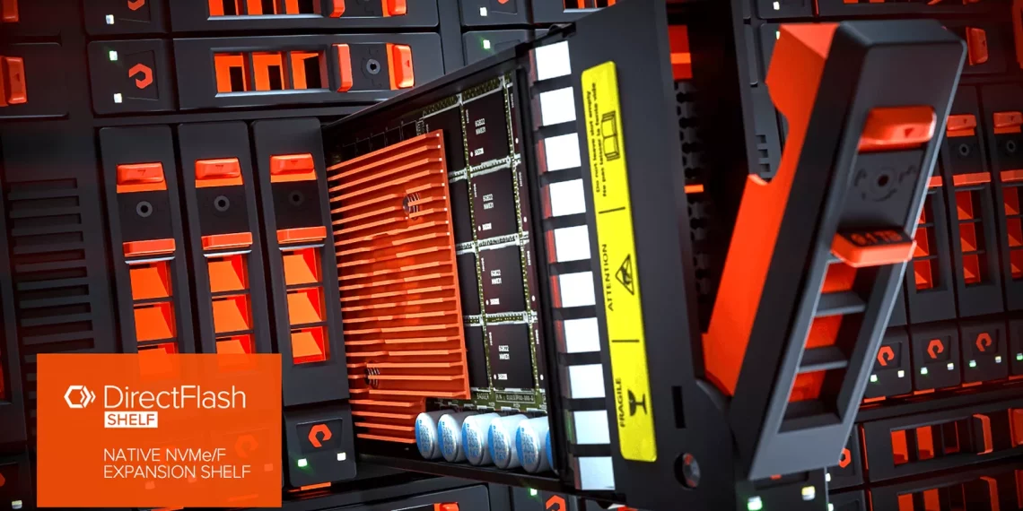 Pure Storage выпустят SSD объемом 300 Тб к 2026 году