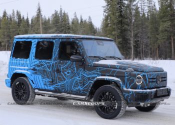 Опубликованы изображения первого электрического «Гелендвагена»