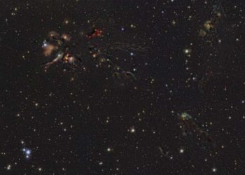 Джеймс Уэбб обнаружил галактику с зарождающимися звездами