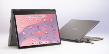 Представлен ноутбук-планшет Asus Chromebook CX34 Flip со слотом для стилуса