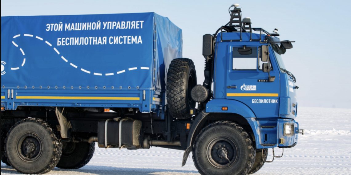 В Арктике запущены беспилотные КАМАЗы