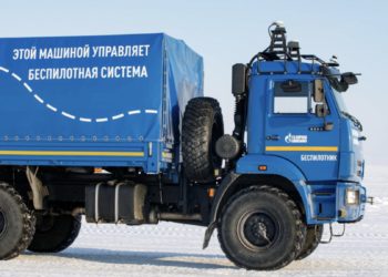В Арктике запущены беспилотные КАМАЗы