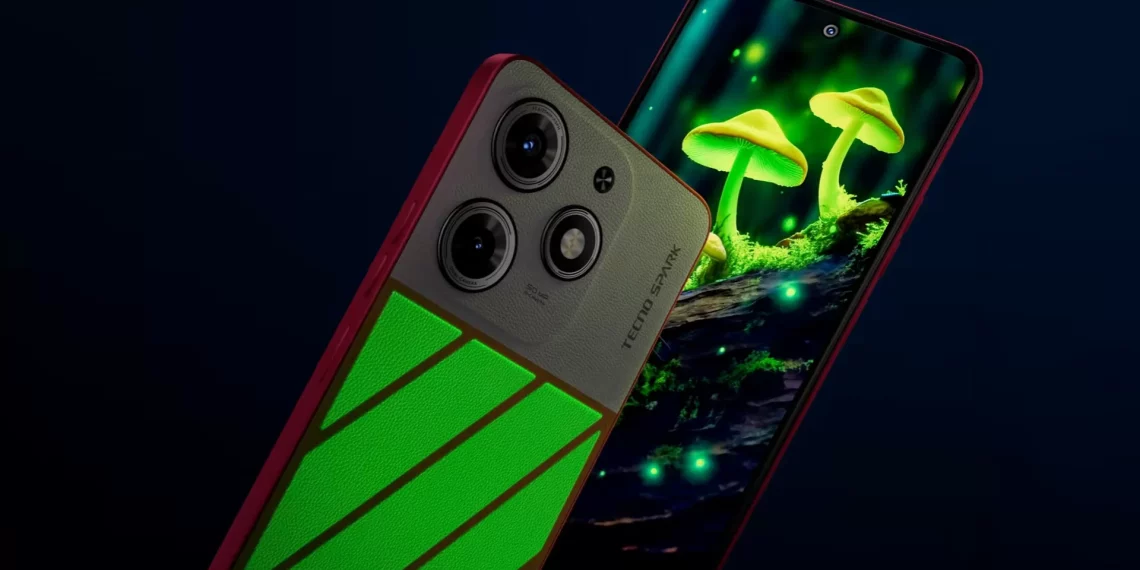 Tecno анонсировала смартфон с меняющимся цветом корпуса