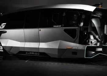 Беспилотный электробус Aurrigo Auto-Shuttle испытают в Европе