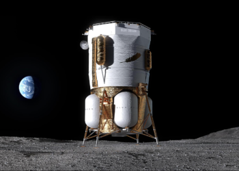 Blue Origin представили макет модуля для высадки астронавтов на Луну