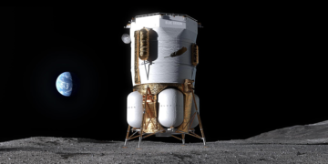 Blue Origin представили макет модуля для высадки астронавтов на Луну