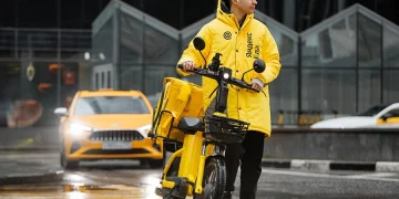 Яндекс выпустил электровелосипед для курьеров