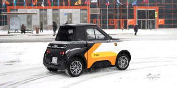 В Москве показали прототип компактного электрокара  L-Type