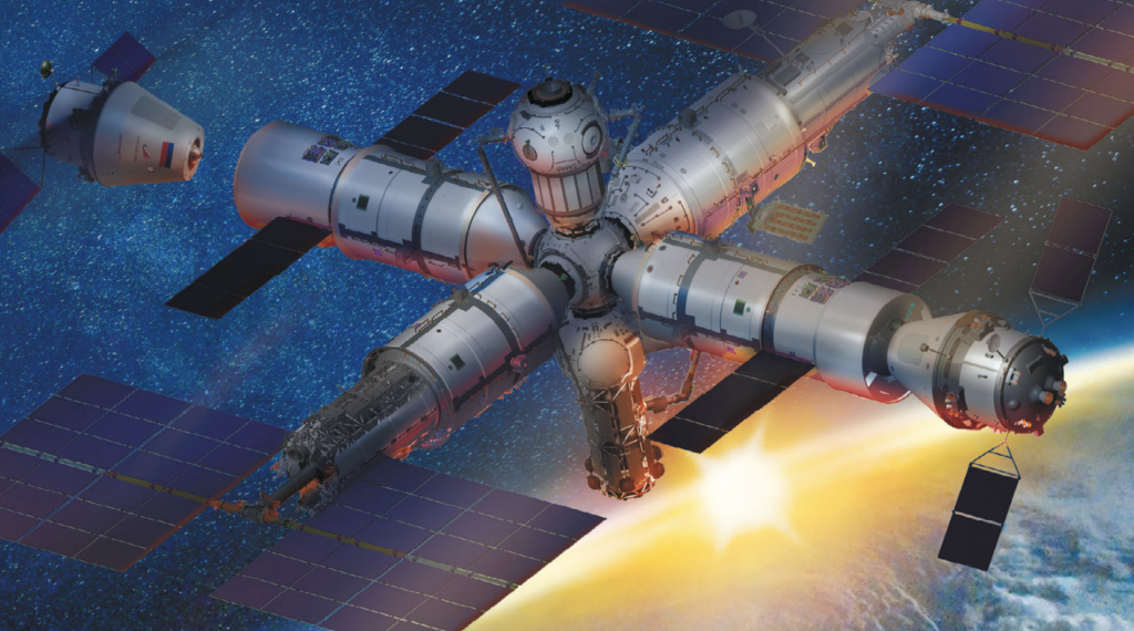 Роскосмос предлагает придумать название для Российской орбитальной станции