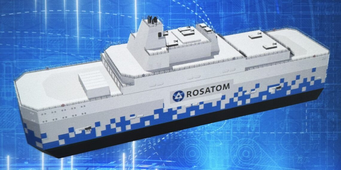 Проект плавучей атомной электростанции представил Росатом