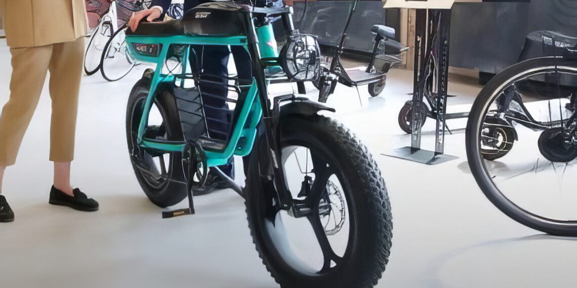 Электромотовелосипед представили в Белоруссии