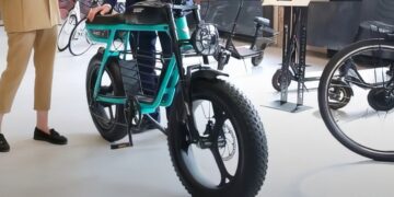 Электромотовелосипед представили в Белоруссии