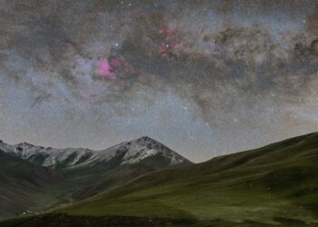 Фото дня: впечатляющие астоснимки из Киргизии