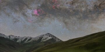 Фото дня: впечатляющие астоснимки из Киргизии