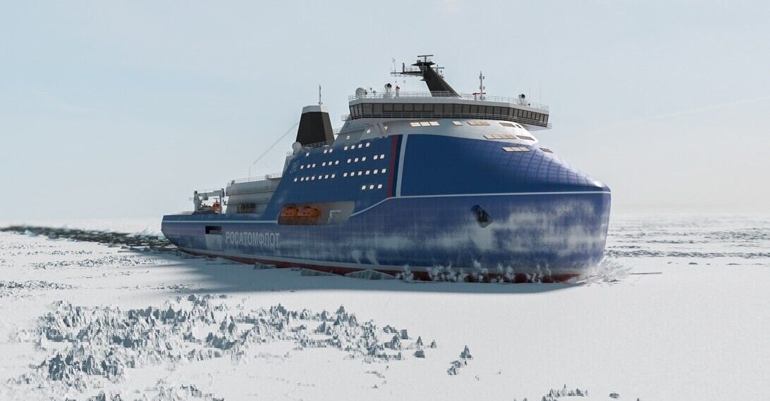 Самый мощный атомный ледокол «Россия» оснастят устойчивыми к радиации камерами