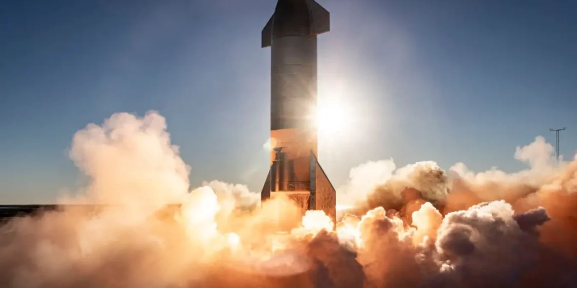 Шестой запуск SpaceX Starship. Первую ступень поймать не удалось