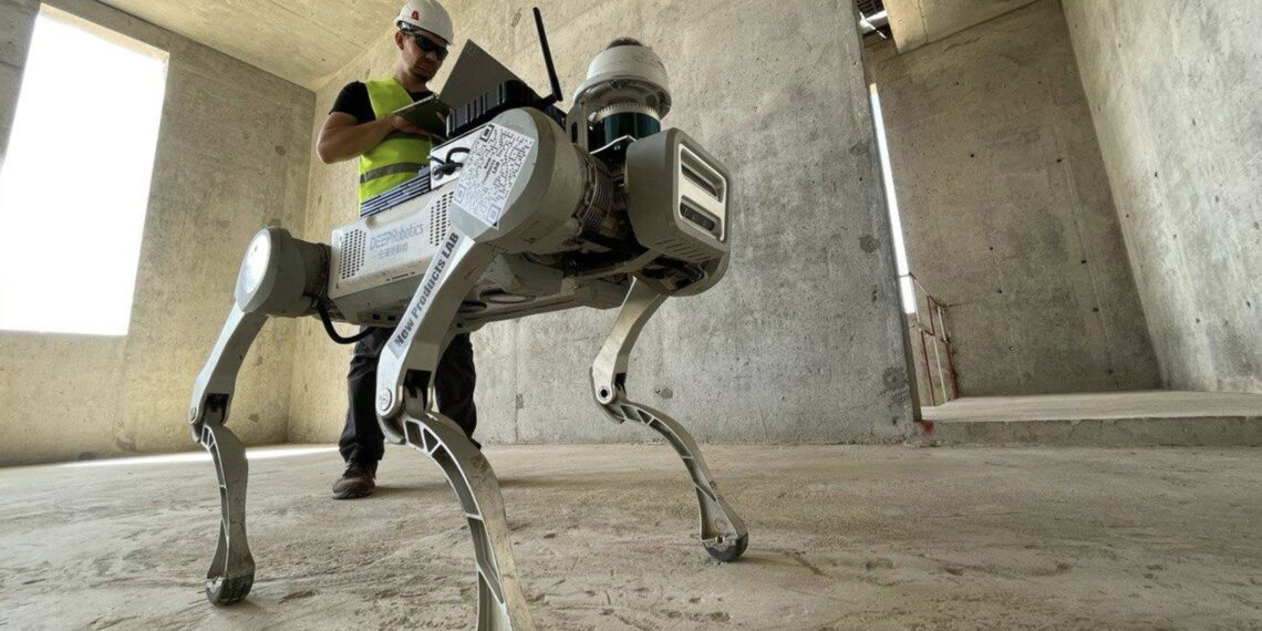 В России созданы роботы-собаки для наблюдения за стройплощадками