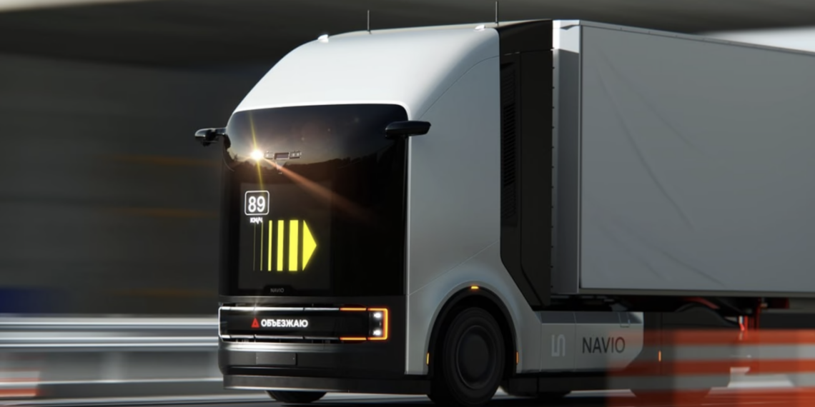 Российский грузовик Navio L5 получил полный автопилот