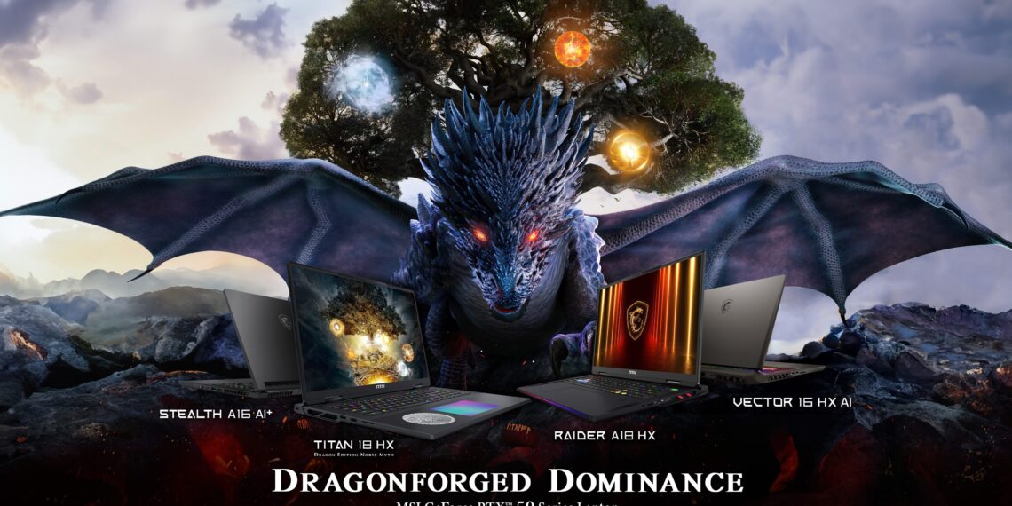 MSI выпустили сверхмощные ноутбуки с видеокартами Nvidia GeForce RTX 50