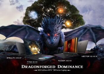MSI выпустили сверхмощные ноутбуки с видеокартами Nvidia GeForce RTX 50