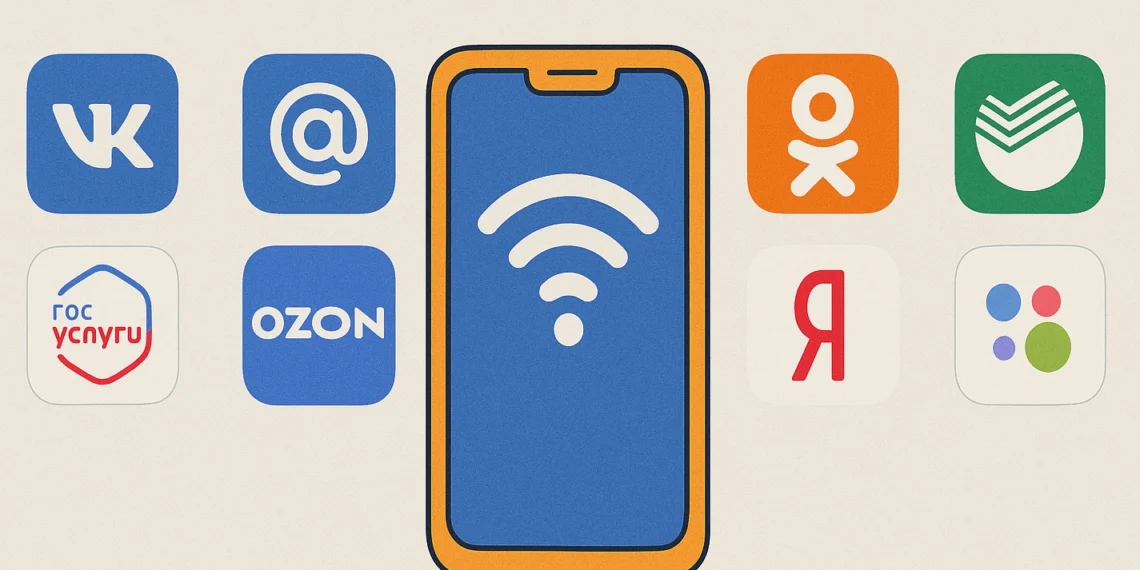При отключении мобильного интернета в России будут работать «социально значимые» сайты